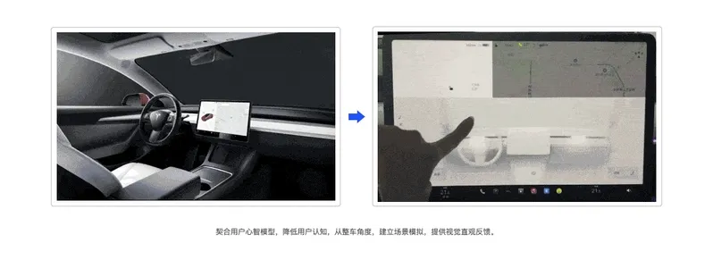 图12 映射原则在HMI设计中的应用